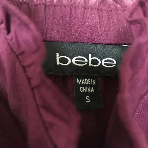 EUC bebe Strapless Top Size Small - Picture 5 of 8